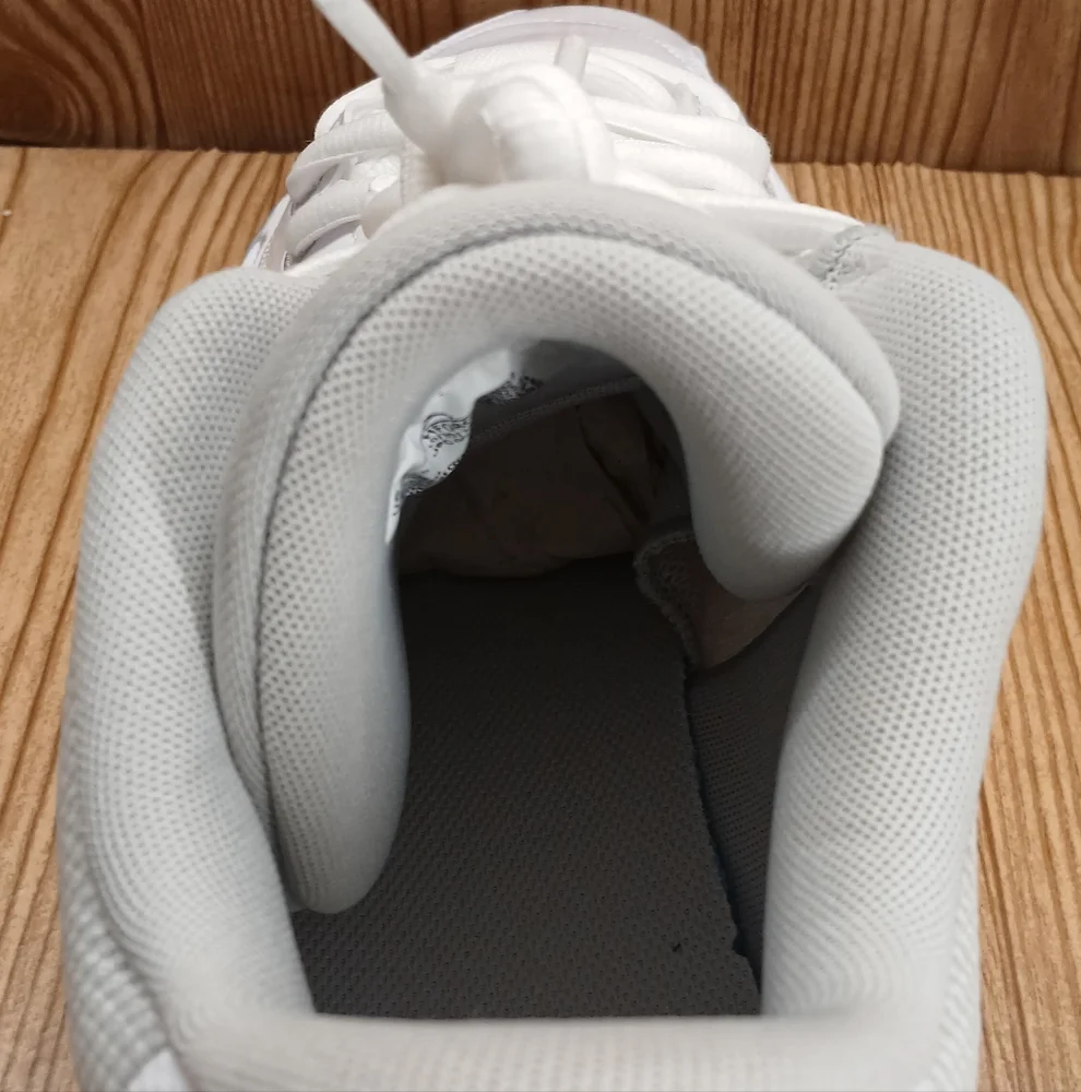 Nike Air Jordan Zoom White and Gray Athletic Sneakers - Picture 8 of 14